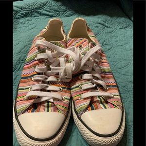 Converse Unisex Chuck Taylor All Multi Summer Stripes Low Top sneakers.